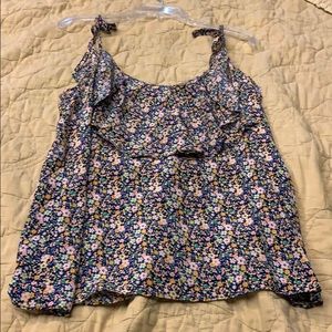 Floral tie tank from Neimans